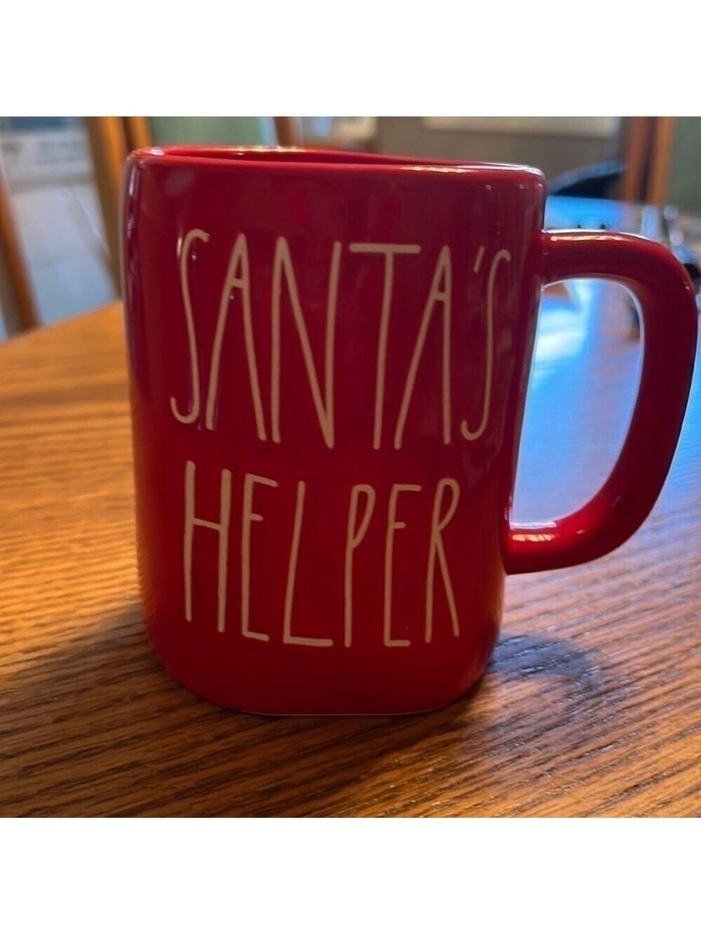 Rae Dunn Santa's Helper Mug